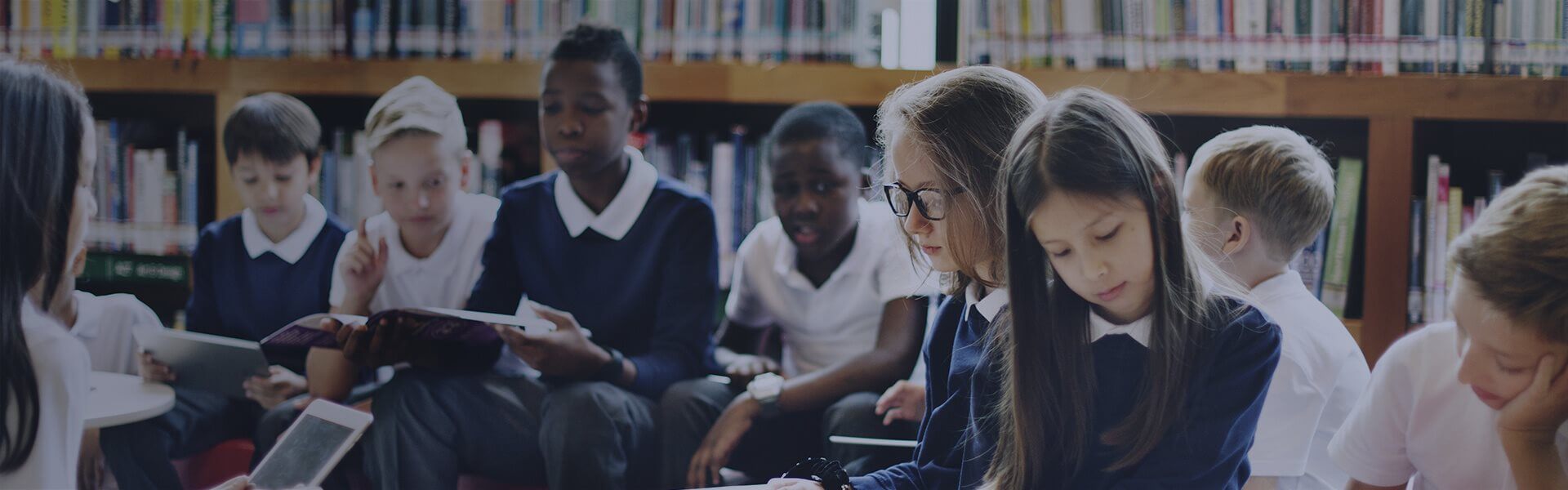 an image to show school children in education